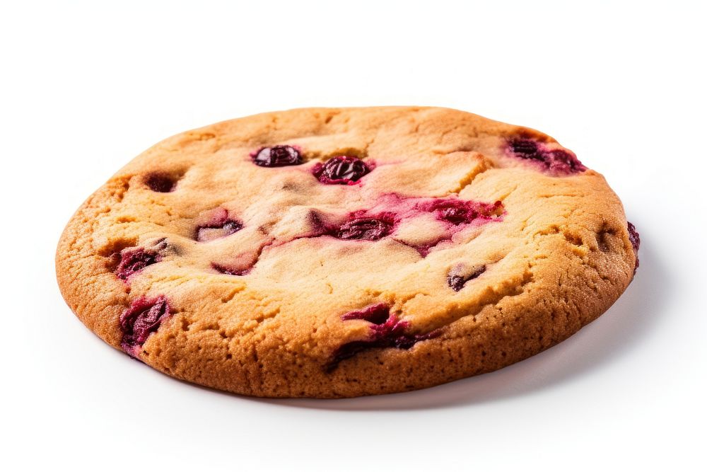 Cookie berry food confectionery. AI generated Image by rawpixel.