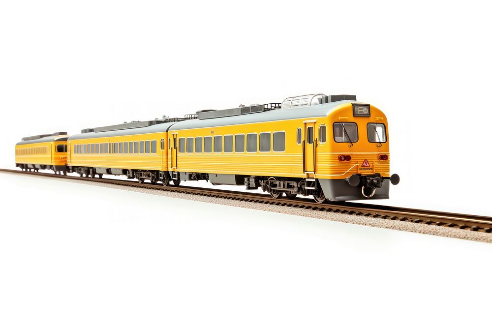 Railway train locomotive vehicle. AI generated Image by rawpixel.