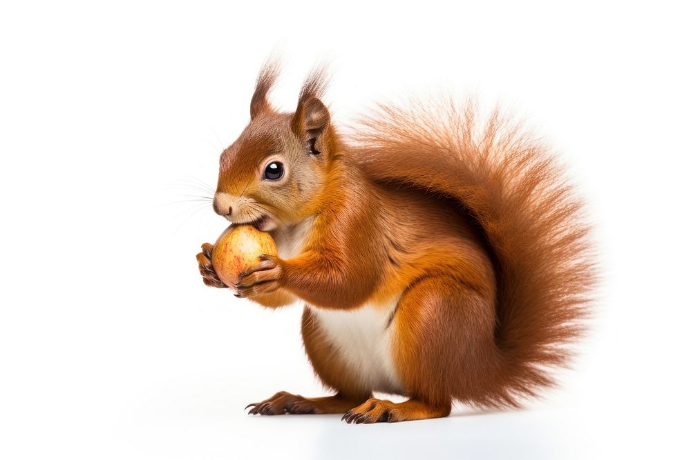 Squirrel rodent animal mammal. AI generated Image by rawpixel.