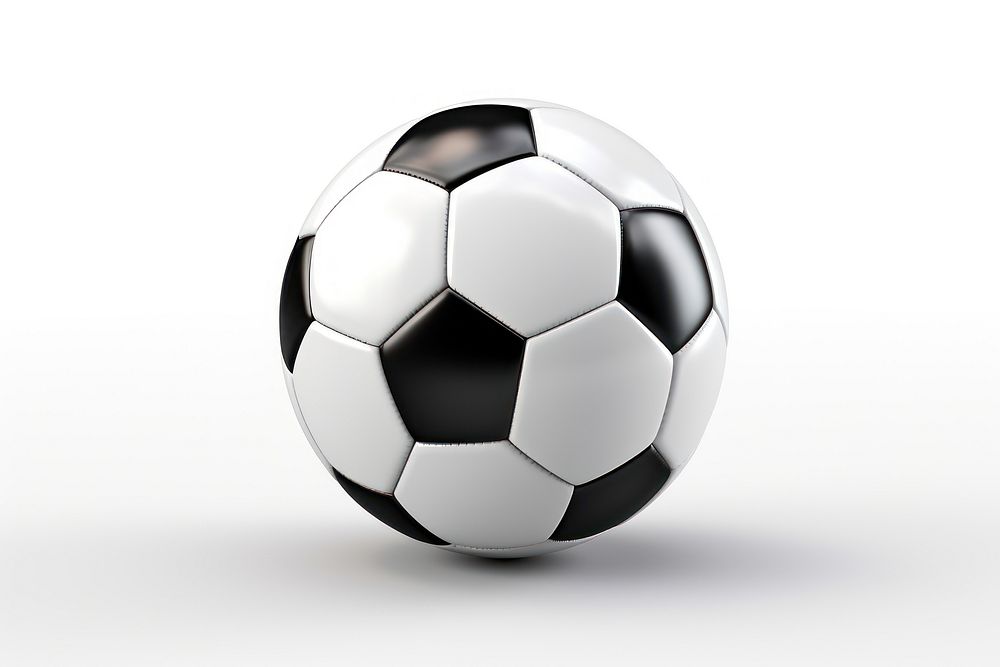 Football soccer sports white background. AI generated Image by rawpixel.