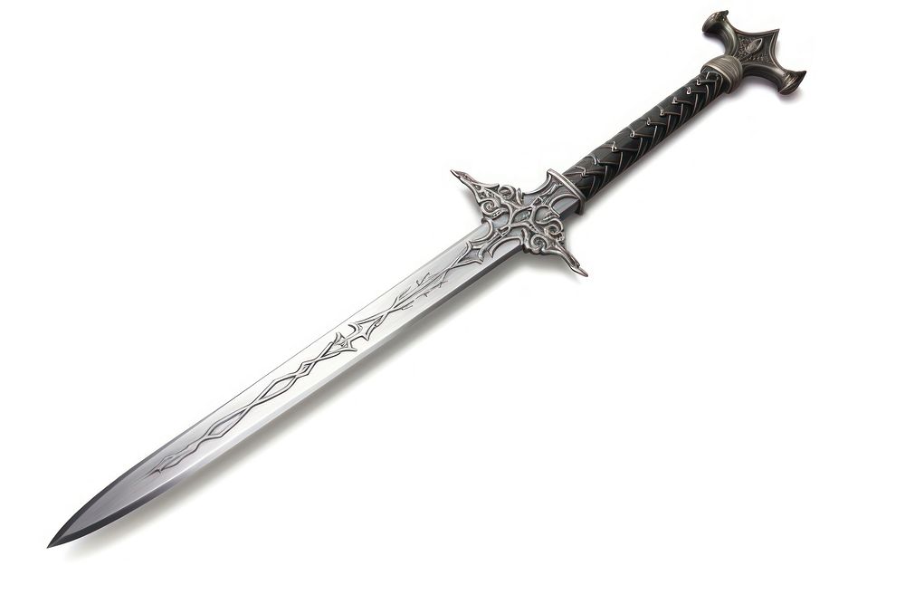 Sword dagger weapon blade. AI generated Image by rawpixel.