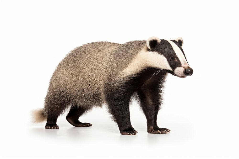 Wildlife animal mammal badger. AI generated Image by rawpixel.