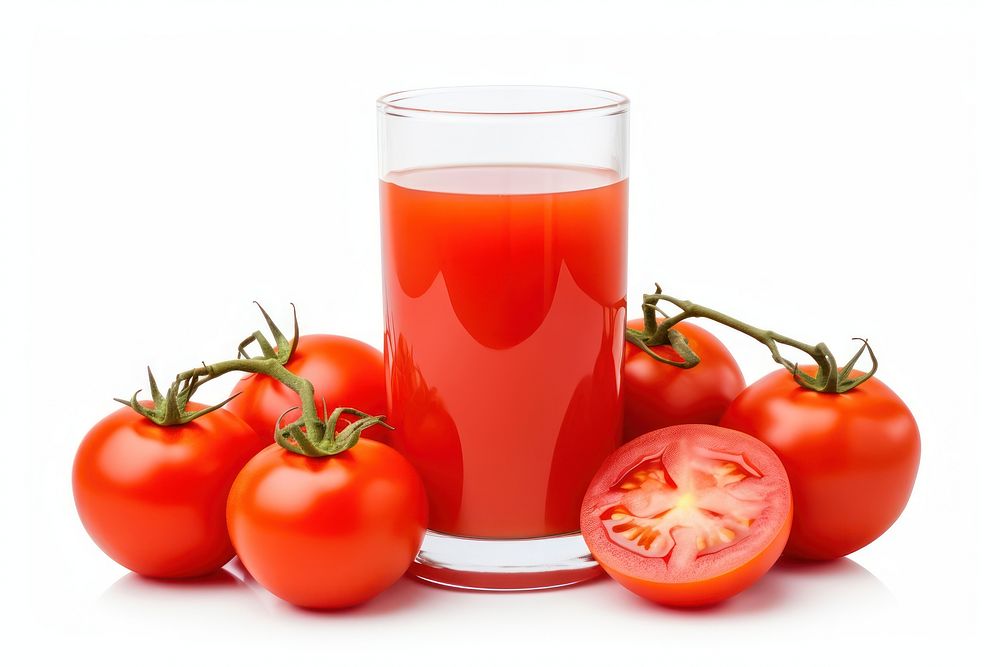 Tomato juice vegetable glass. AI generated Image by rawpixel.