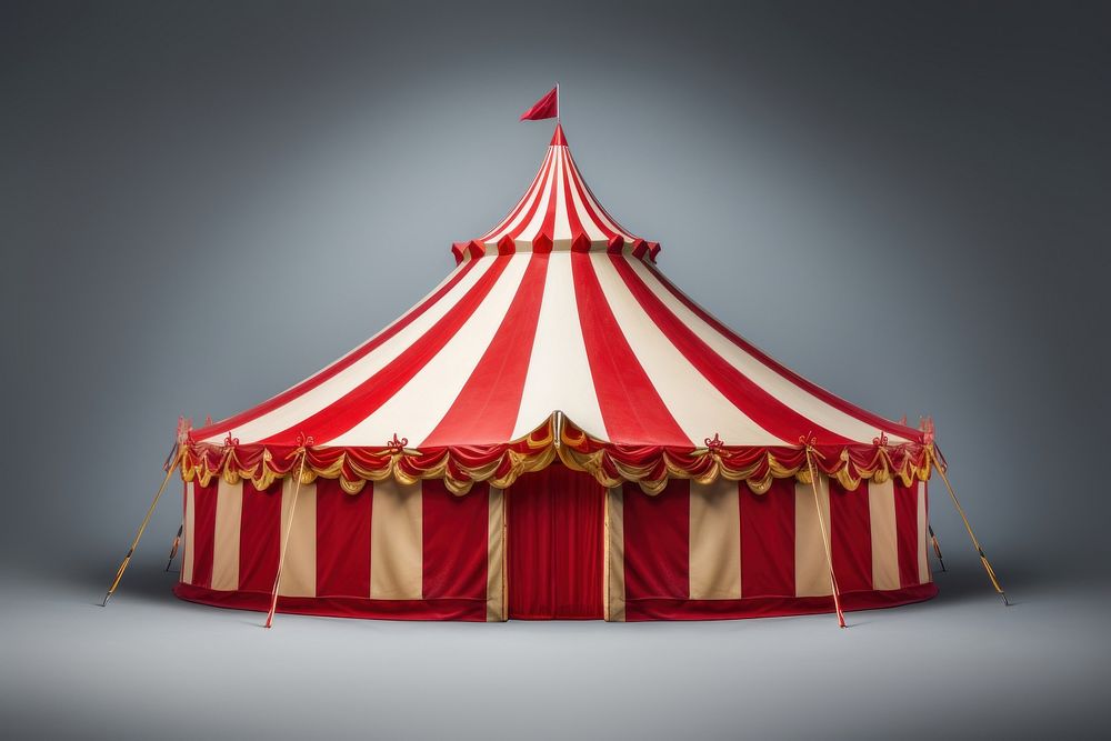 Circus tent recreation architecture. 