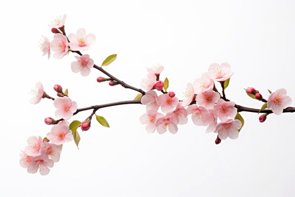 Blossom flower branch plant. AI generated Image by rawpixel.