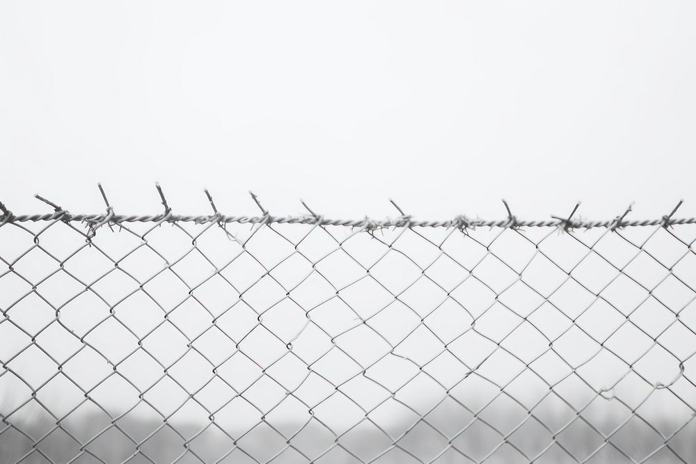 Fence wire backgrounds punishment. AI generated Image by rawpixel.
