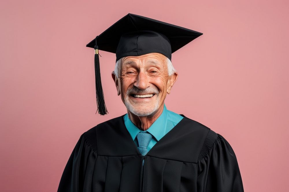 Graduation portrait student adult. AI generated Image by rawpixel.