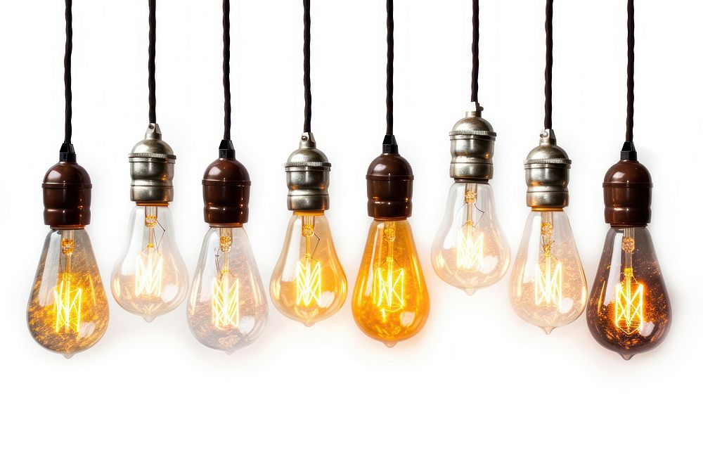 Light lightbulb pendant light electricity. AI generated Image by rawpixel.
