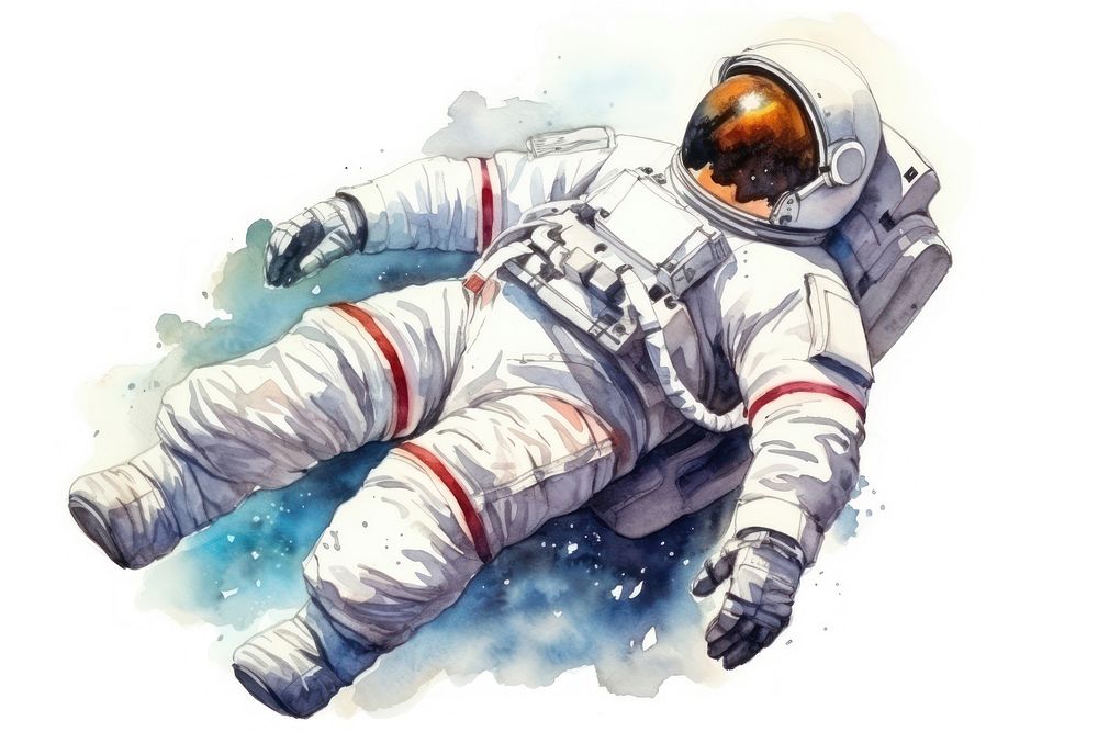 Astronaut space protection futuristic. AI generated Image by rawpixel.