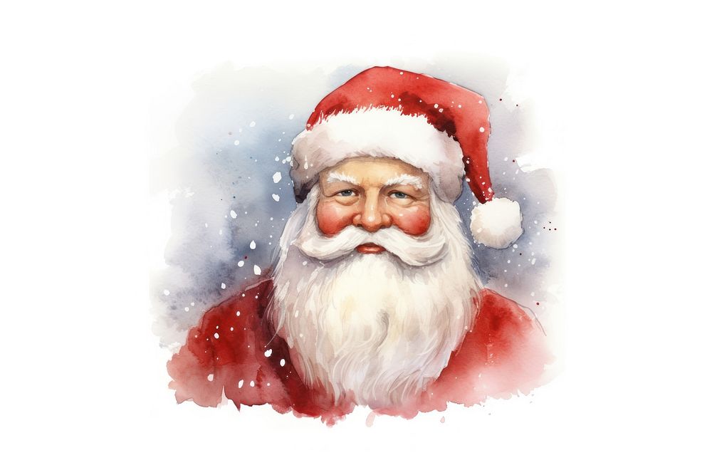 Christmas white background santa claus | Free Photo - rawpixel