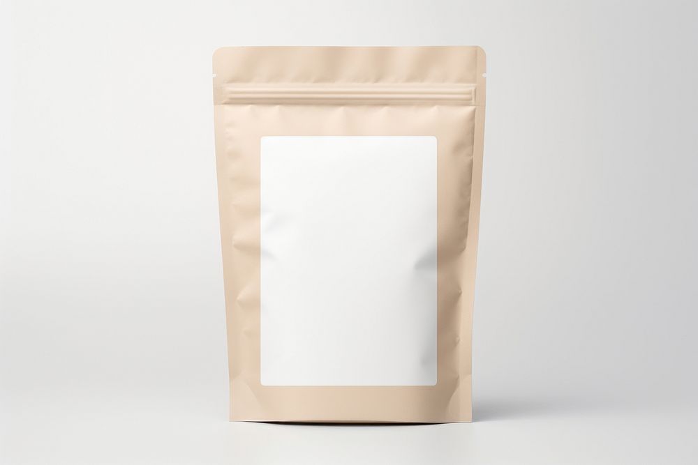 Bag white background letterbox crumpled. AI generated Image by rawpixel.