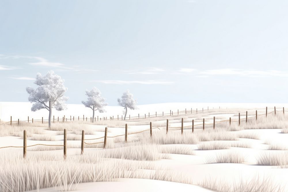 Landscape outdoors nature winter. AI generated Image by rawpixel.