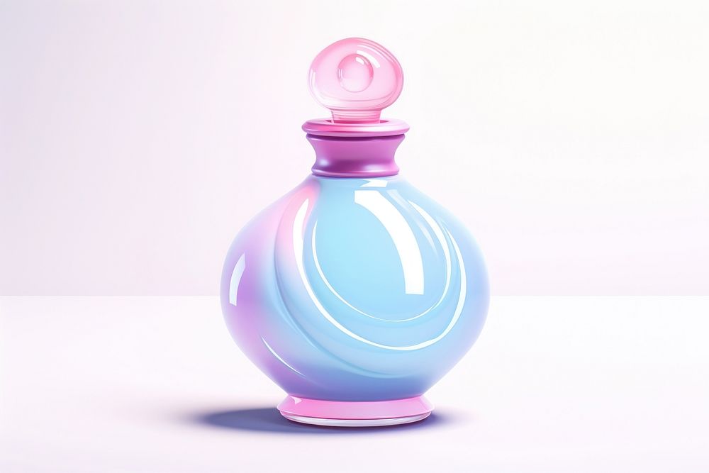 Perfume bottle container drinkware cosmetics. 