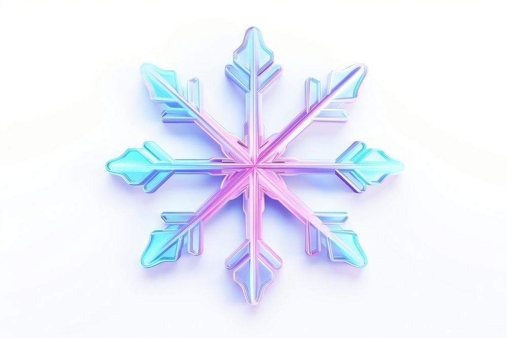 Snowflake purple white background celebration. AI generated Image by rawpixel.