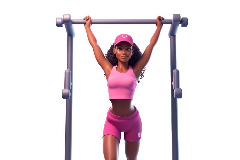 Sports exercising adult woman. AI generated Image by rawpixel.