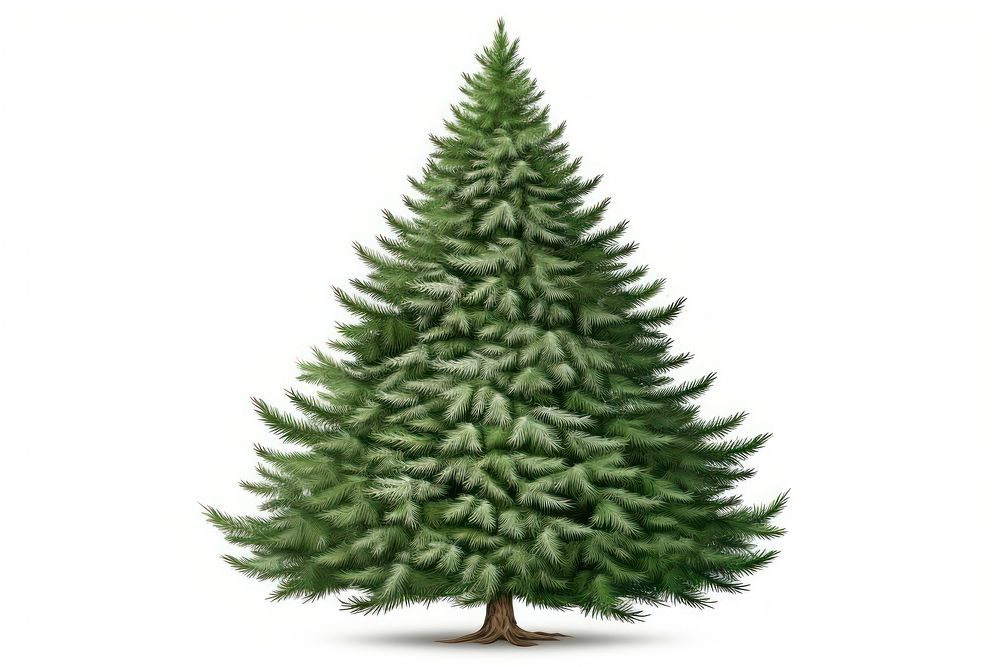 Christmas tree plant pine. AI generated Image by rawpixel.