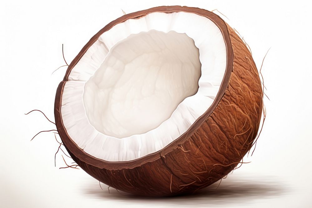 Coconut eggshell produce diaper. AI generated Image by rawpixel.