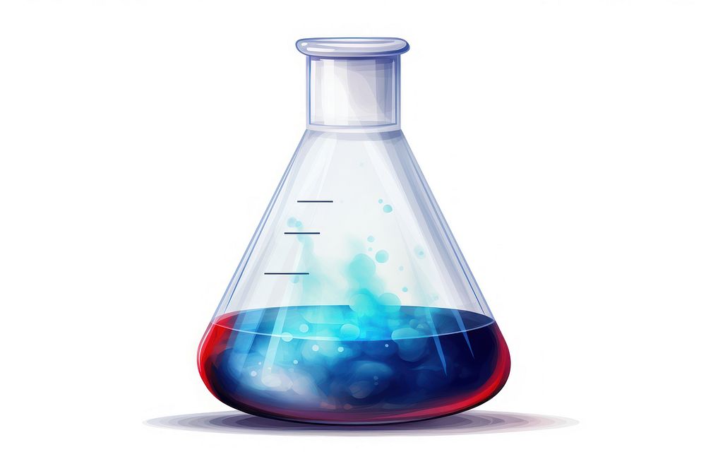 Science bottle biotechnology biochemistry. AI generated Image by rawpixel.
