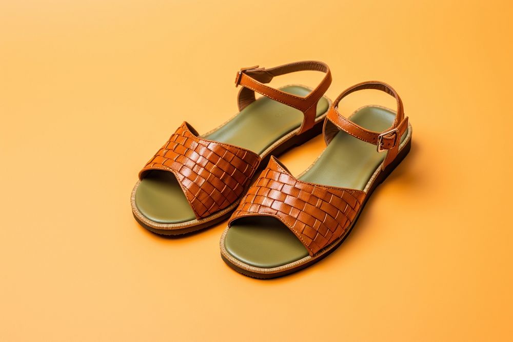 Footwear fashion sandal flip-flops. AI generated Image by rawpixel.