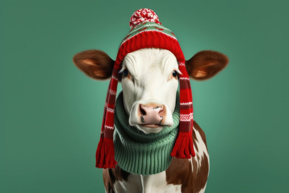 Cow livestock mammal animal. AI generated Image by rawpixel.