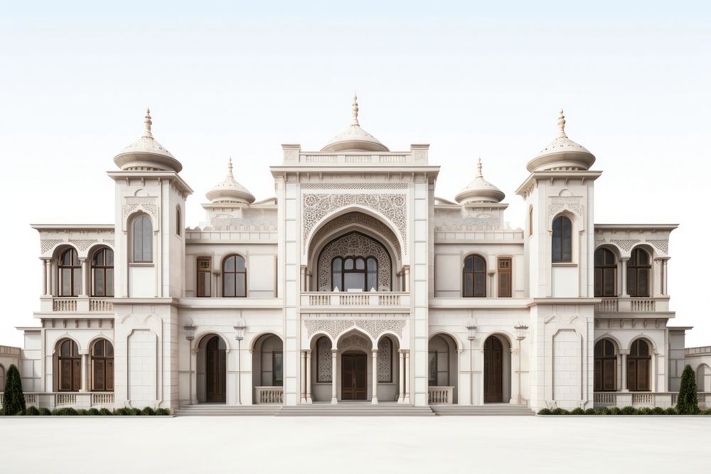 Architecture building mansion house. AI generated Image by rawpixel.