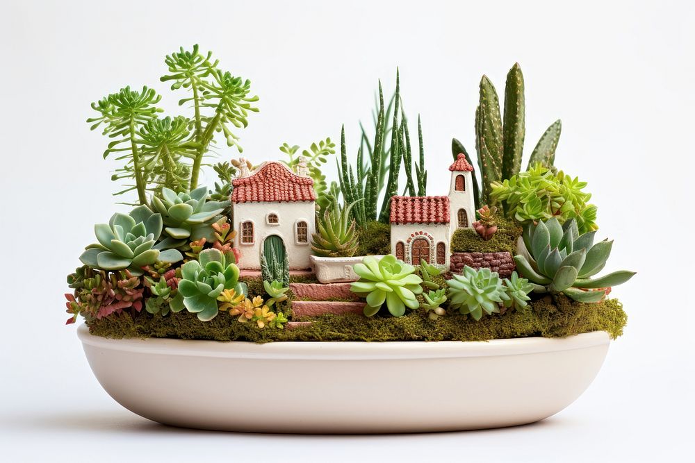 Plant garden potted plant architecture. AI generated Image by rawpixel.