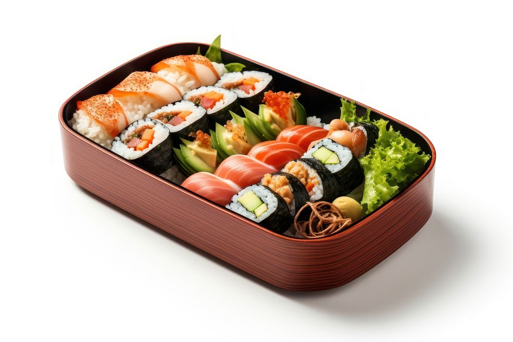 Sushi lunch bento food. AI generated Image by rawpixel.