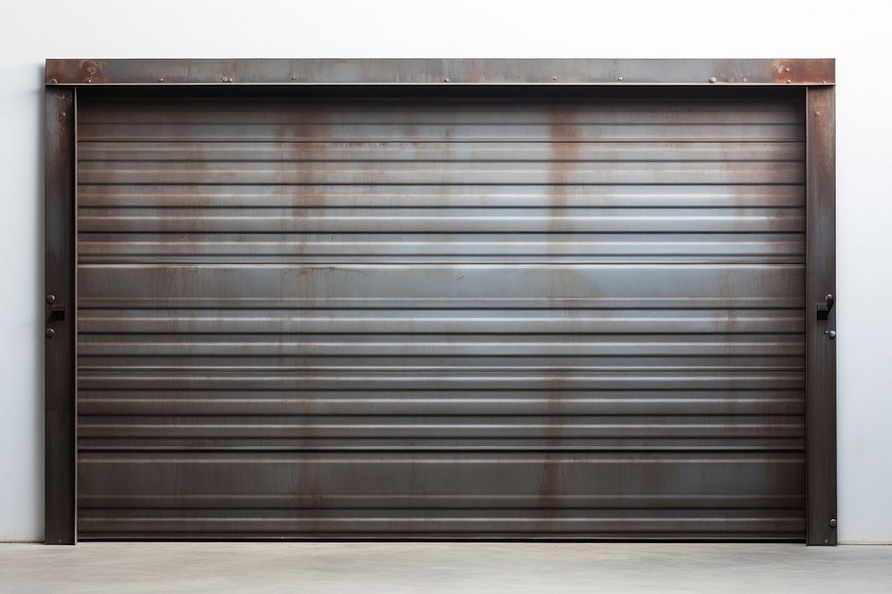 Garage backgrounds metal door. AI generated Image by rawpixel.