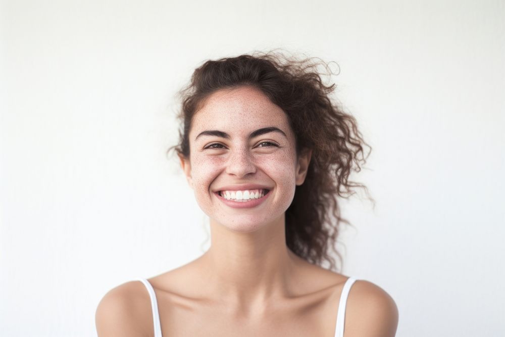 Laughing portrait smiling adult. AI generated Image by rawpixel.