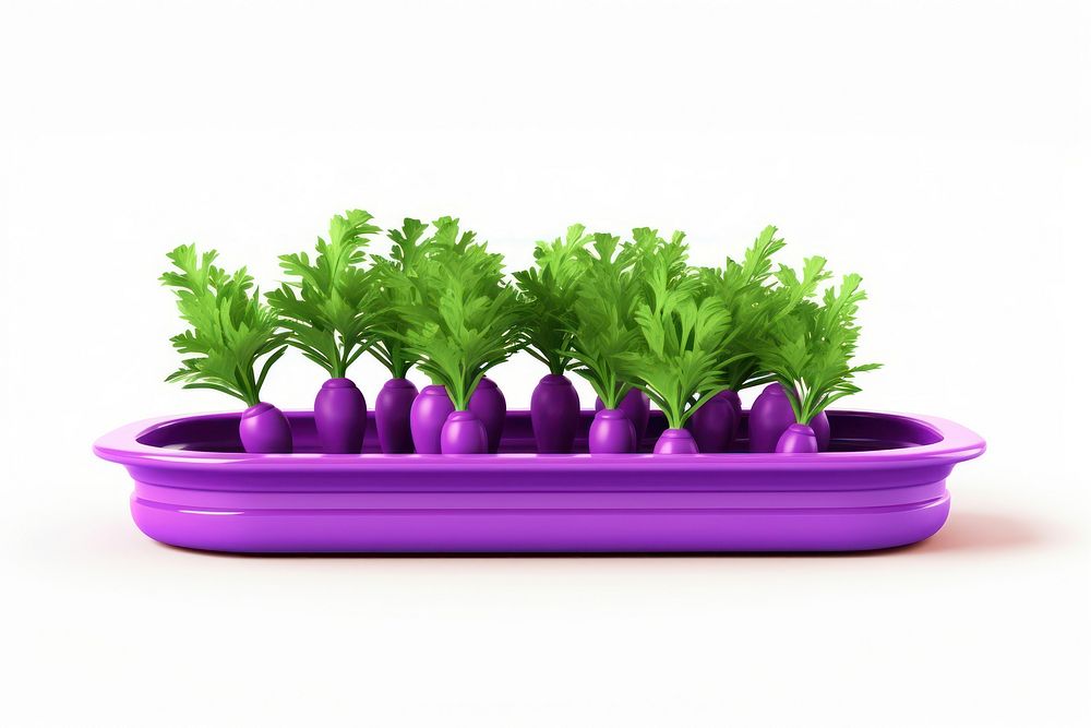Purple garden plant herbs. AI generated Image by rawpixel.