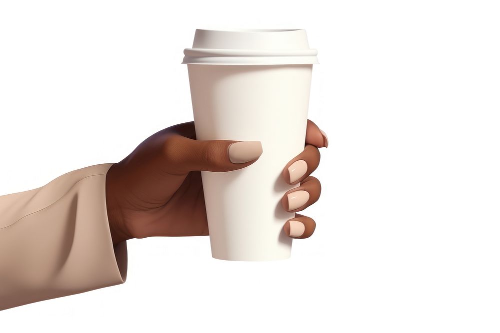 Coffee cup drink hand. AI generated Image by rawpixel.