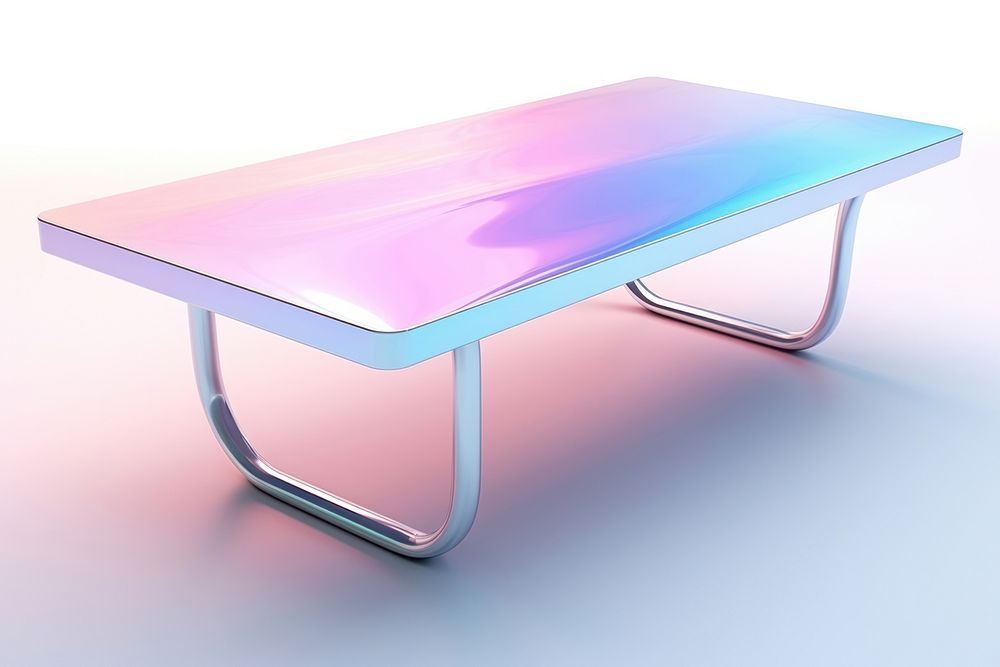 Table furniture white background simplicity. AI generated Image by rawpixel.