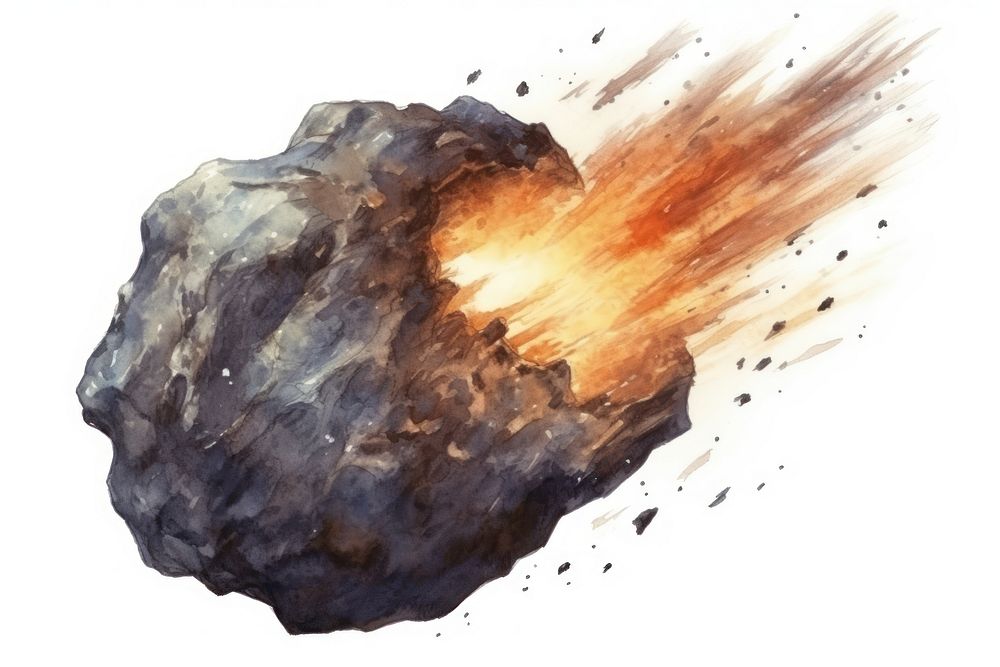 Rock accessories explosion exploding. AI generated Image by rawpixel.