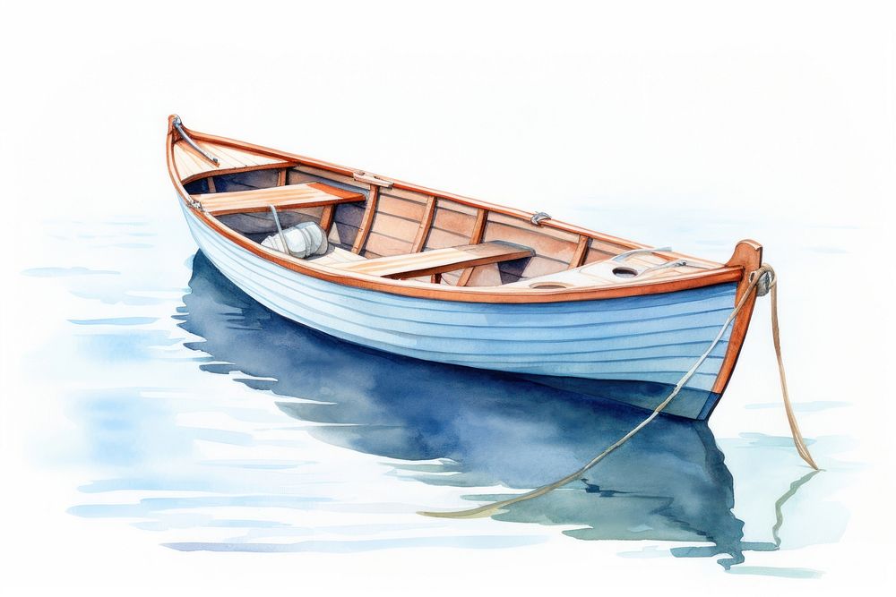 Boat watercraft sailboat vehicle. AI generated Image by rawpixel.