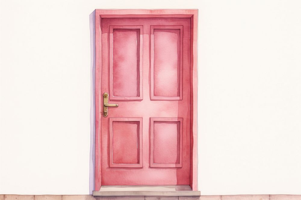 Door architecture protection rectangle. AI generated Image by rawpixel.
