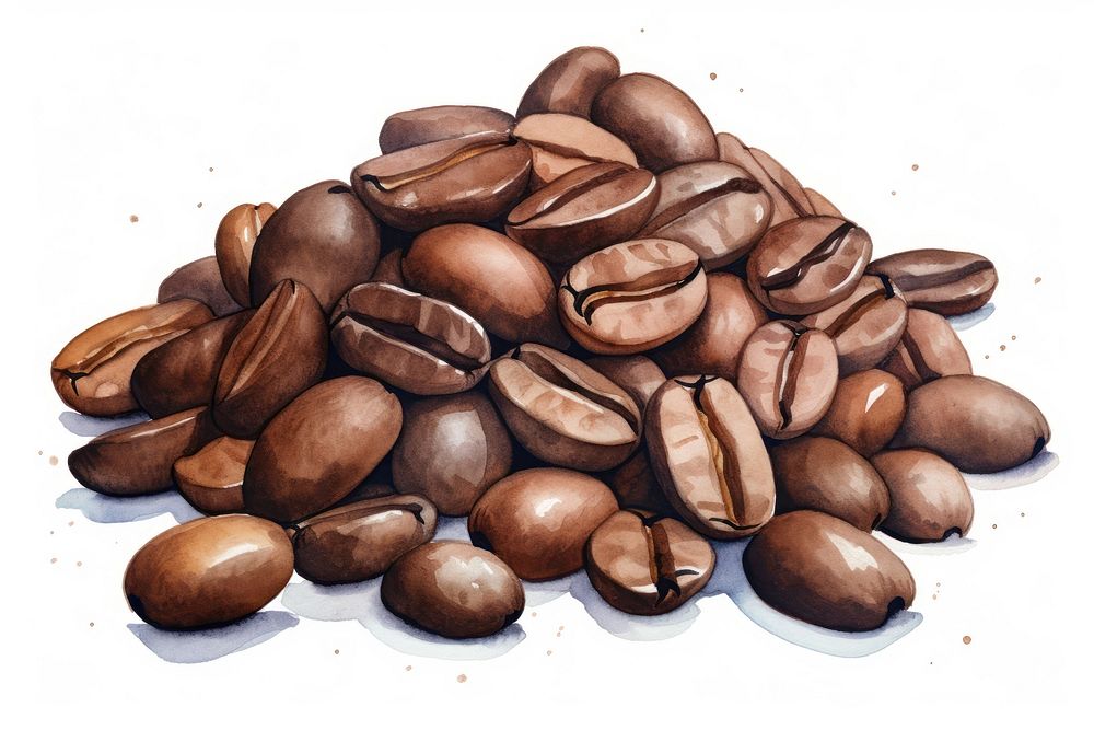 Coffee food coffee beans freshness. AI generated Image by rawpixel.