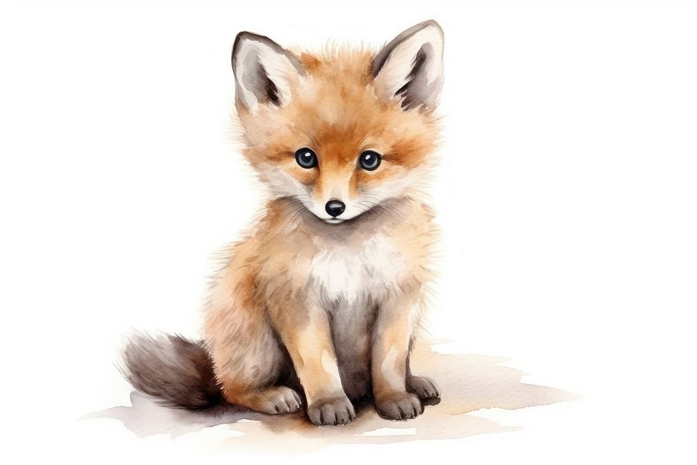 Animal mammal cute fox. 