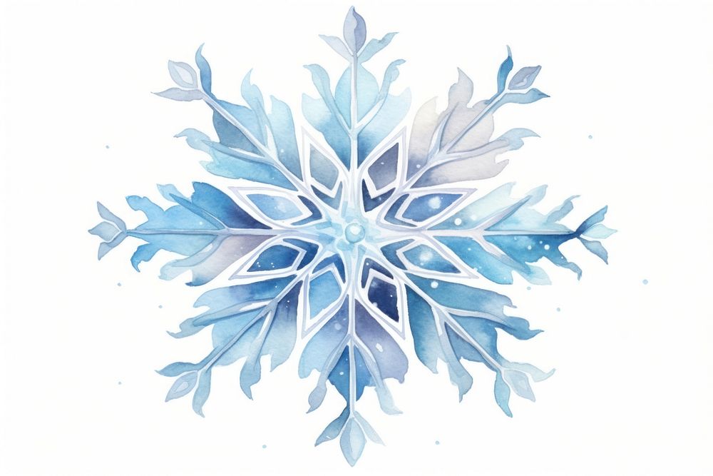 Snowflake ice creativity outdoors. AI generated Image by rawpixel.