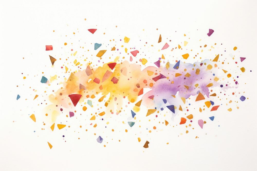 Confetti paper backgrounds art. AI generated Image by rawpixel.