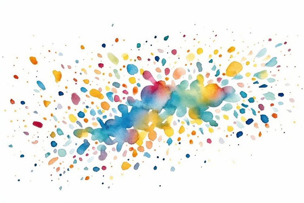 Confetti paper backgrounds creativity. AI generated Image by rawpixel.