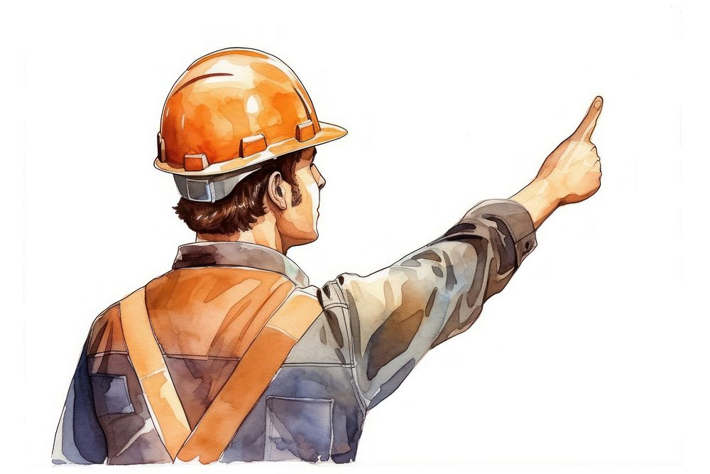 Helmet hardhat adult man. AI generated Image by rawpixel.