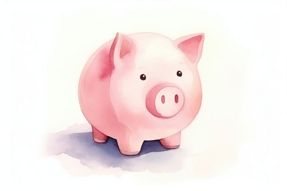 Pig pink representation investment. AI generated Image by rawpixel.