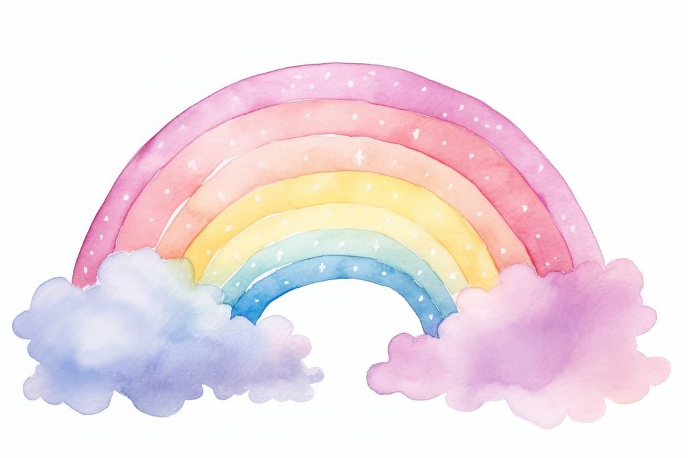 Rainbow backgrounds creativity spectrum. AI generated Image by rawpixel.