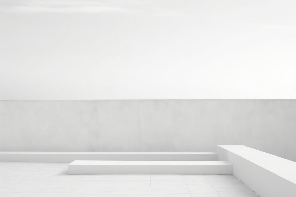 Architecture white backgrounds wall. 