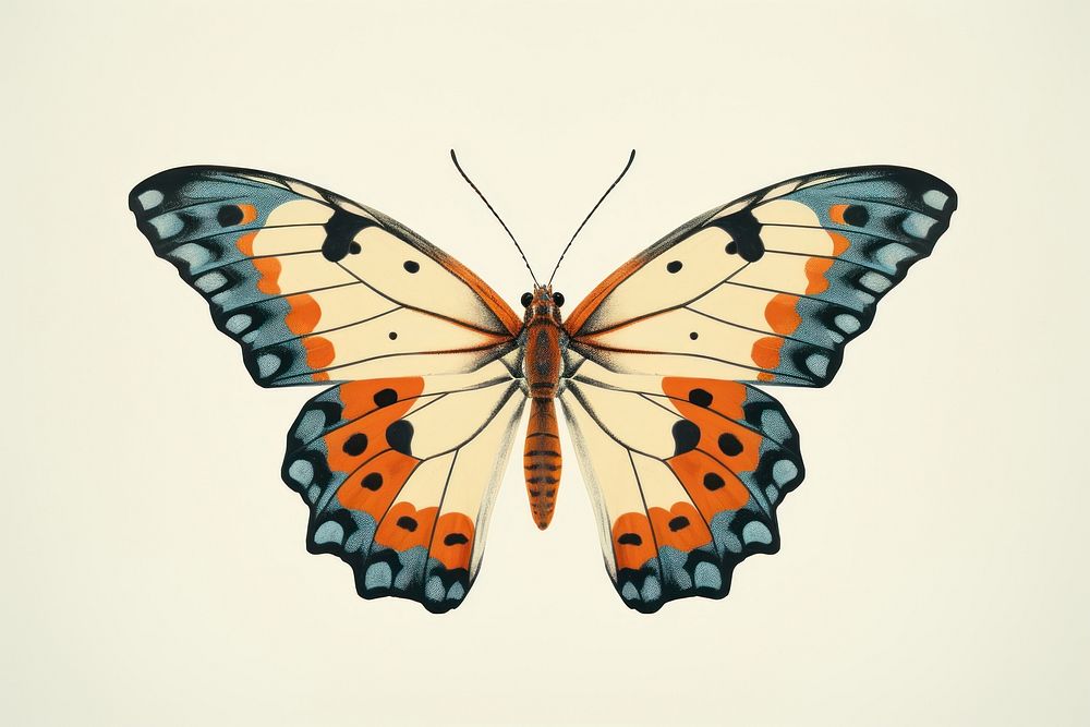 Butterfly animal insect wing. AI generated Image by rawpixel.