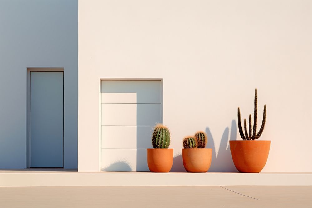 Architecture building cactus house. AI generated Image by rawpixel.