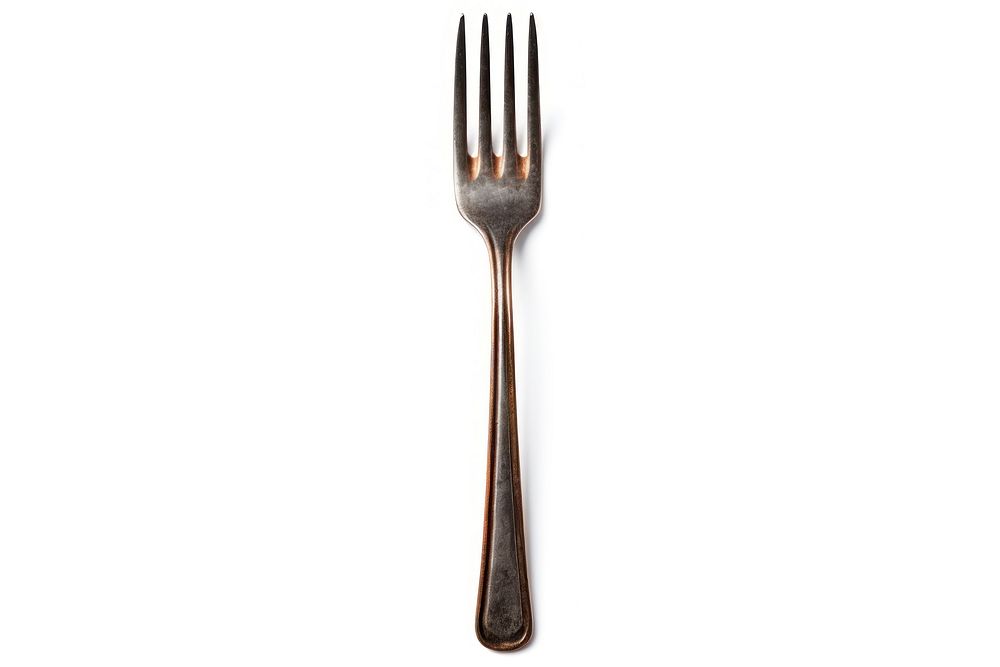 Fork white background silverware tableware. AI generated Image by rawpixel.