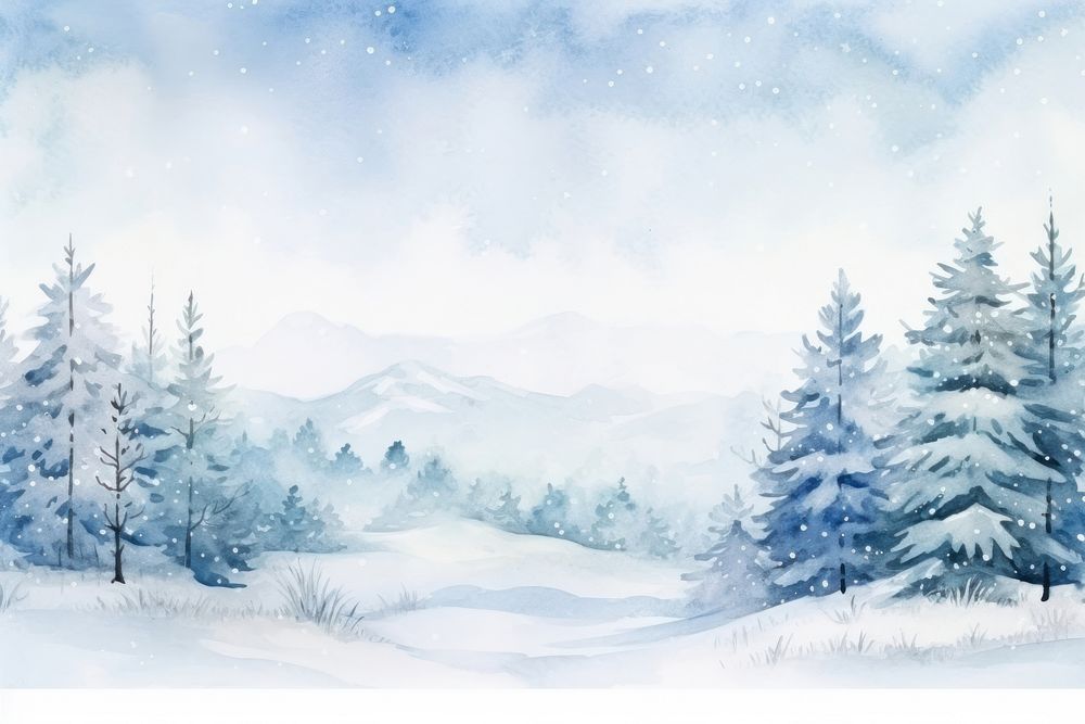 Winter snow backgrounds landscape | Premium Photo - rawpixel