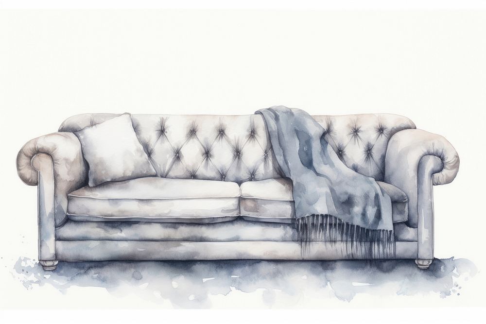 Furniture cushion sofa comfortable. AI generated Image by rawpixel.