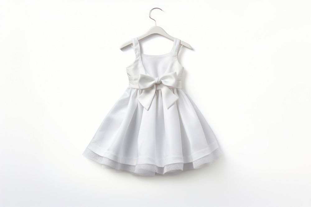Dress fashion white gown. AI generated Image by rawpixel.